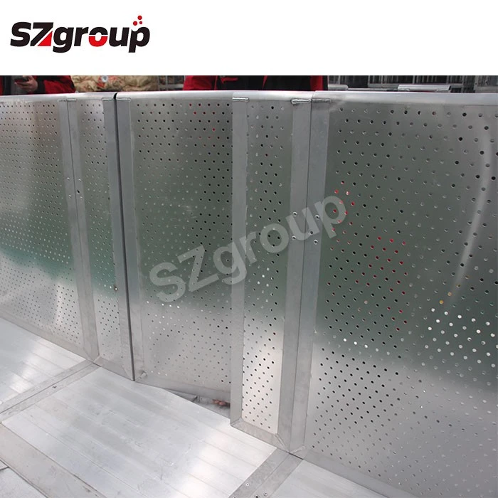 Concert Crowd Control Barrier